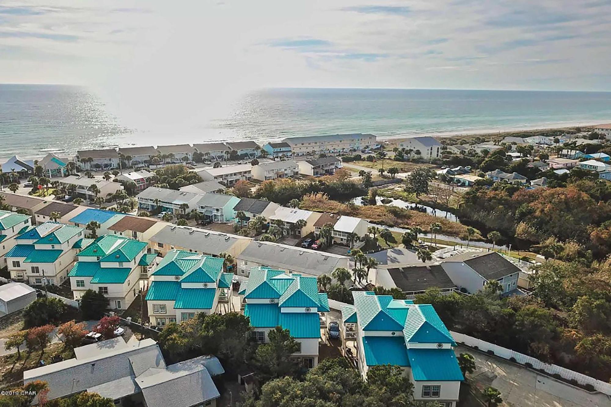 Sunny Pcb With Balcony Steps To The Beach! * Panama City Beach